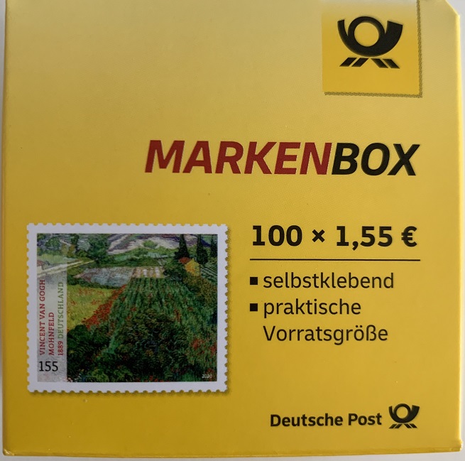 Markenbox 100x Briefmarken zu 1,55 