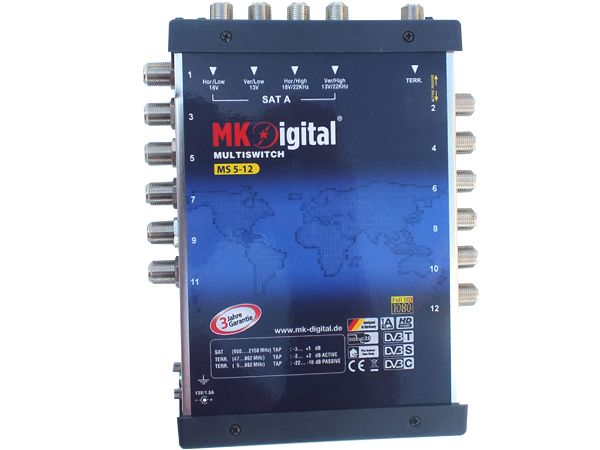 Multischalter 5-12 MK-Digital