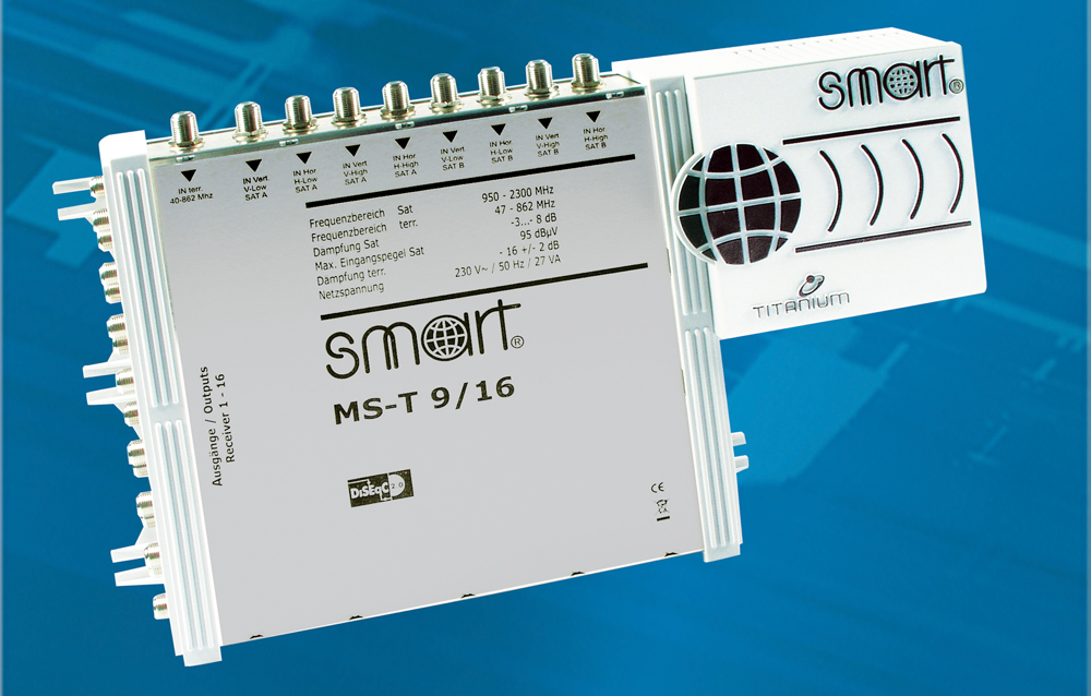 Multischalter 9-16 Smart Titanium