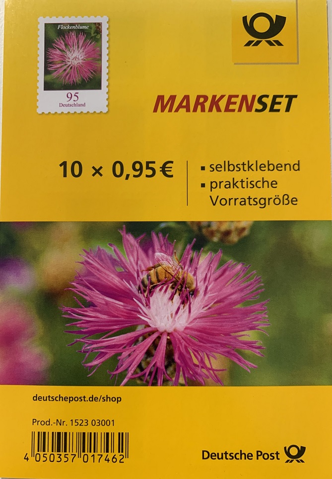 Markenset 10x Briefmarken zu 0,95 €