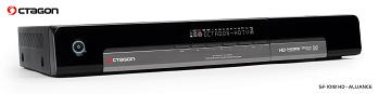 Octagon SF-1018 HD Alliance Linux Twin Schwarz