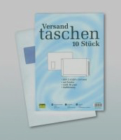 Versandtasche C4 wei� mit Fenster 10 St�ck